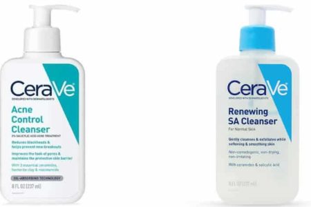 CeraVe Renewing SA Cleanser vs CeraVe Acne Control Cleanser